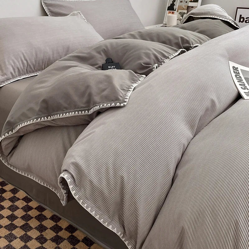 Zhejiang Craft Duvet Cover Set With Pillowcases 4 Pieces