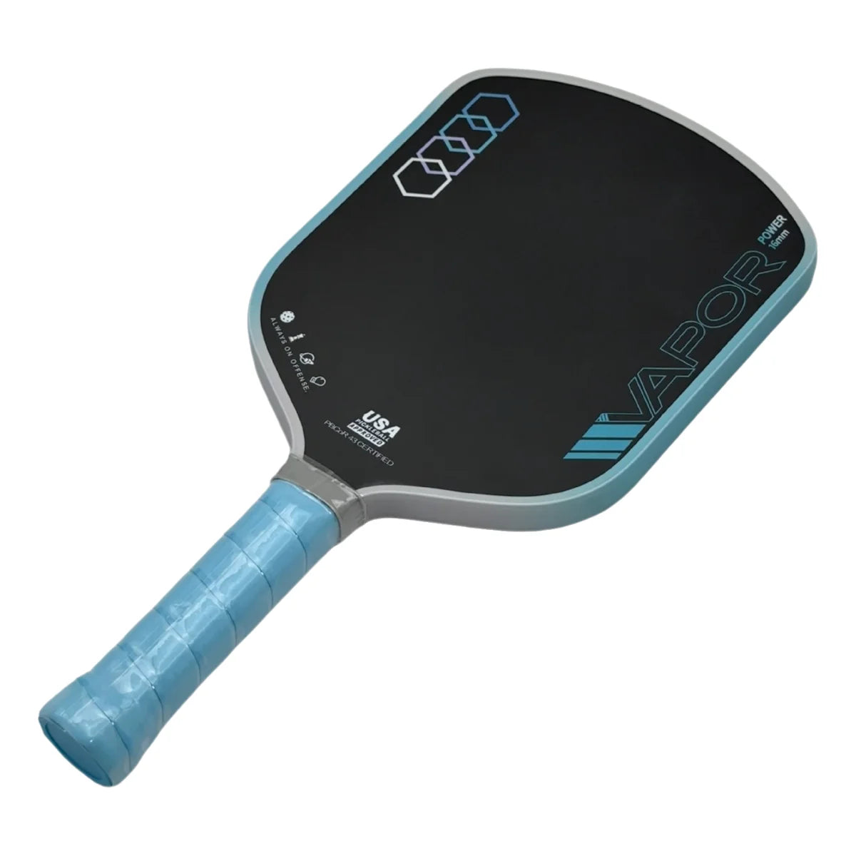 SONGYI Pickleball Paddles Highly Resilient T700 Carbon Fiber 16mm Core Racket Comfortable Grip Reduces Arm Fatigue USA Approved