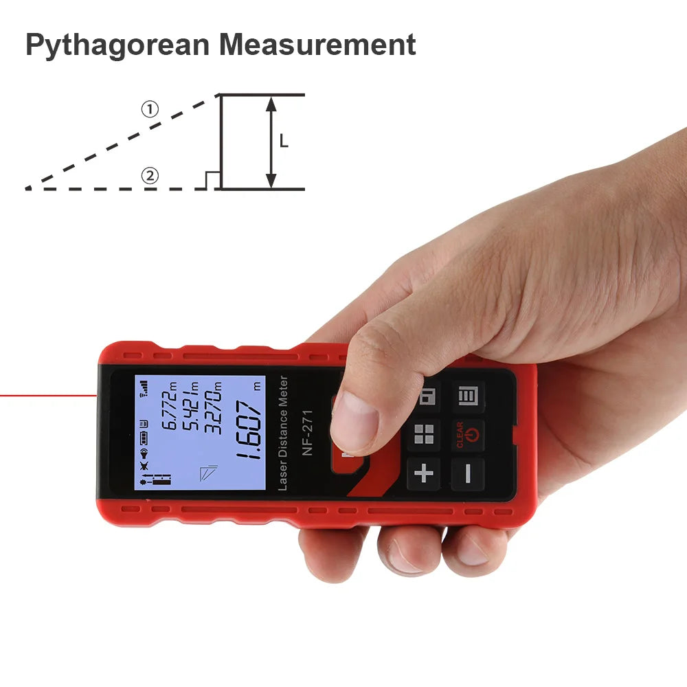 Noyafa NF-271 Laser Distance Meter 40M Accurate Measurement Tool