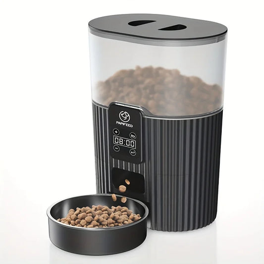 PAPIFEED Smart Cat Feeder with Remote Control Convenience