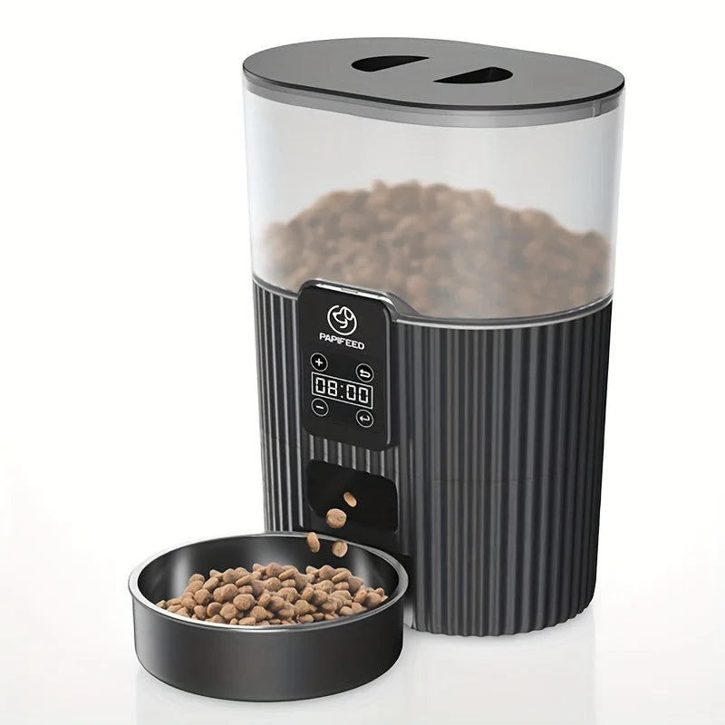 PAPIFEED Smart Cat Feeder With WiFi Control For Busy Pet Owners