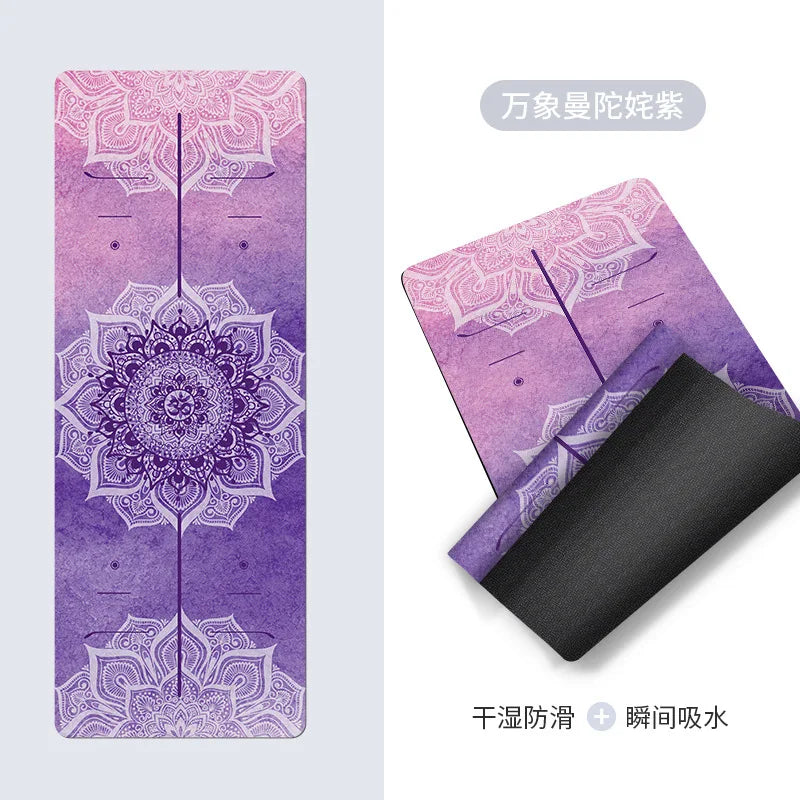 Hign Concerned Sport Yoga Mat Anti Slip Moisture Wicking