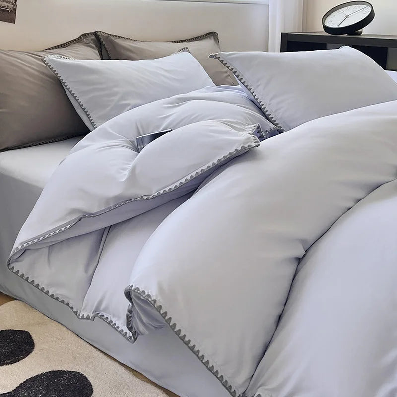 Zhejiang Craft Duvet Cover Set With Pillowcases 4 Pieces