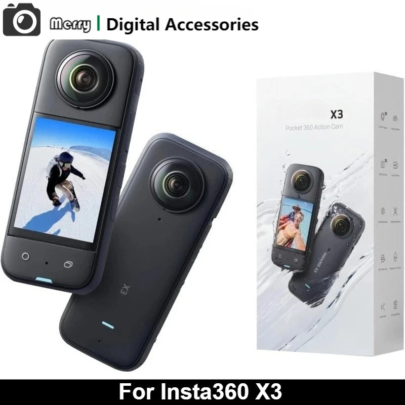 Insta360 X3 Waterproof Action Camera Stabilization Pro